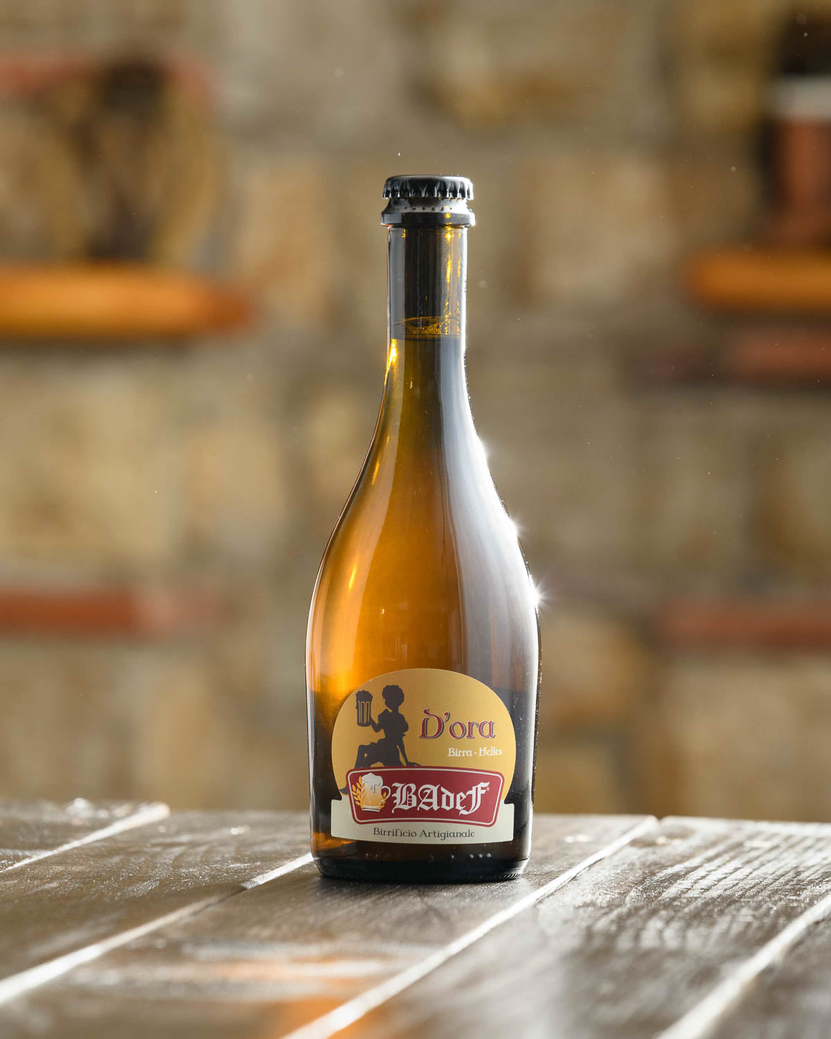d'ora birra helles birrificio artigianale badef
