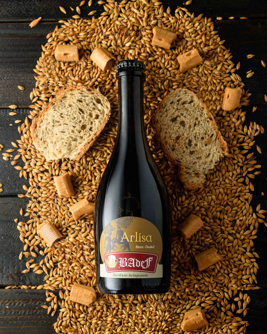 arlisa birra dunkel birrificio artigianale badef