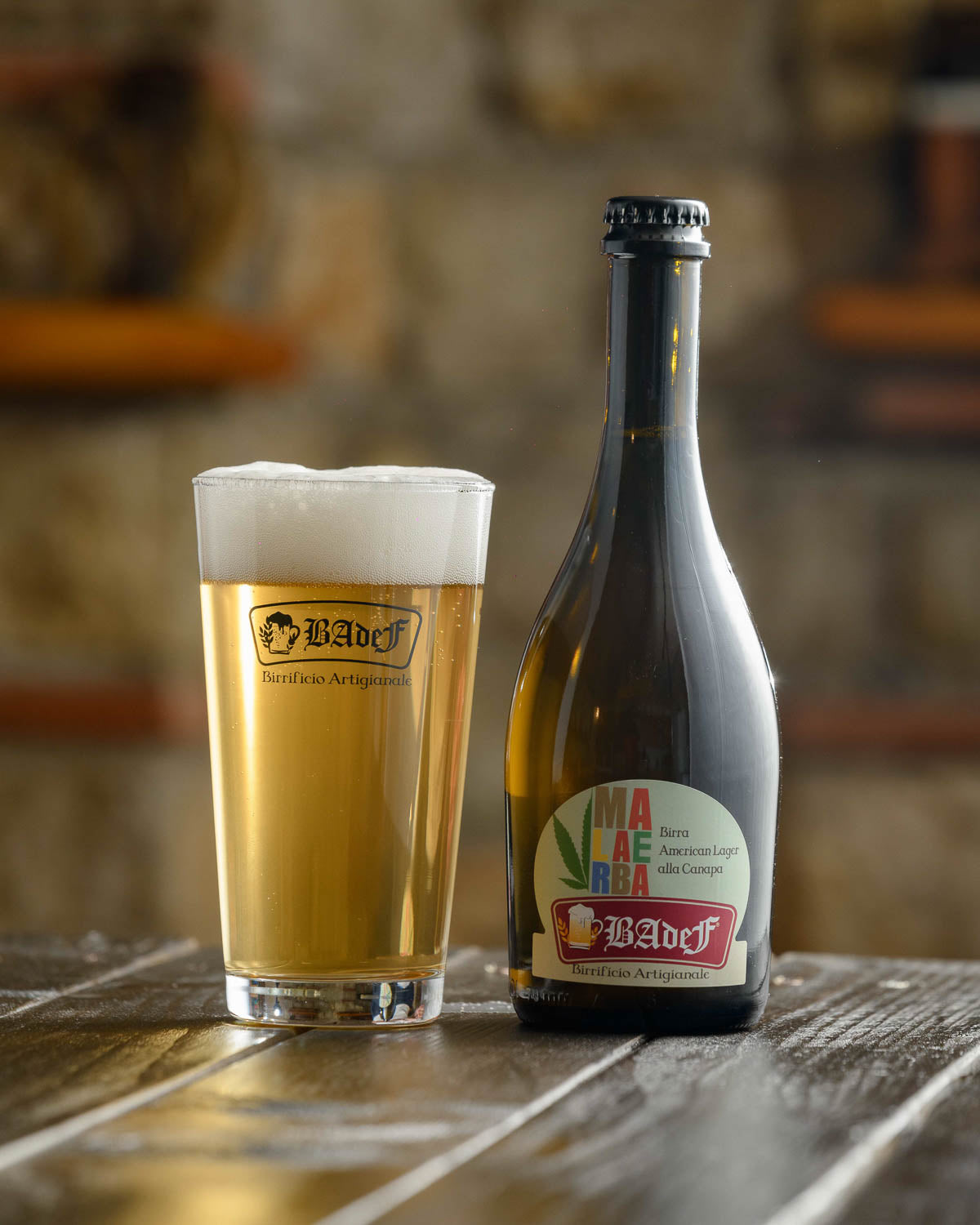 malaerba birra alla canapa birrificio artigianale badef