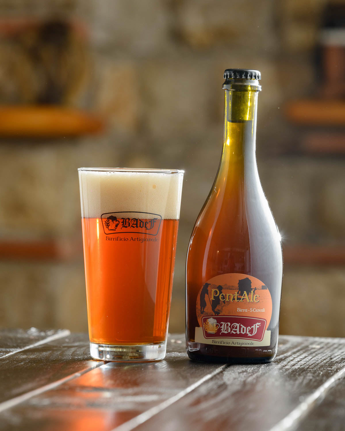 pentale birra ai 5 cereali birrificio artigianale badef