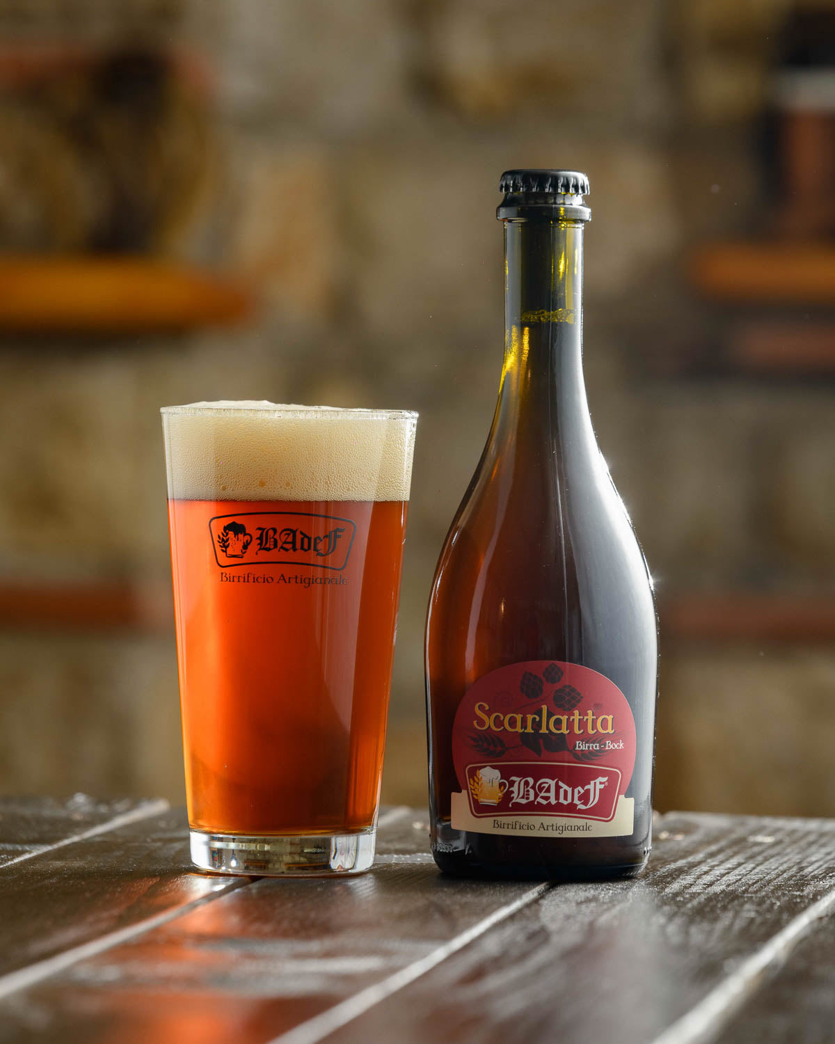 scarlatta birra bock birrificio artigianale badef