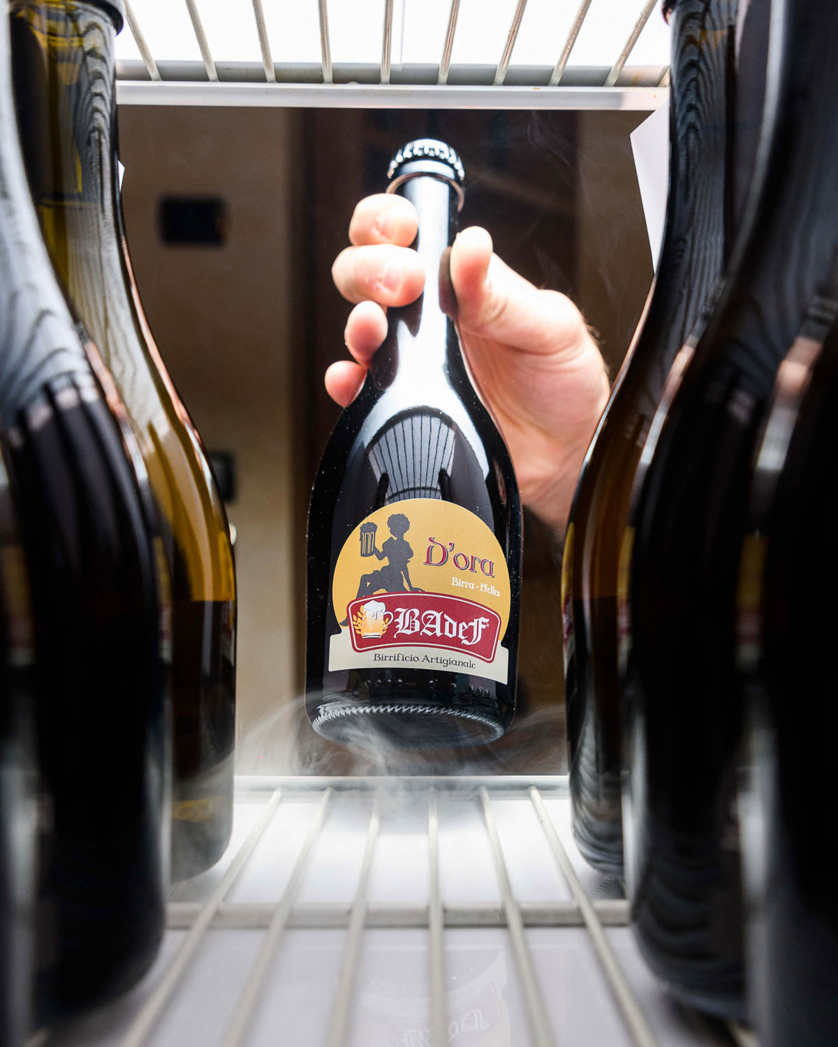 d'ora birra helles birrificio artigianale badef